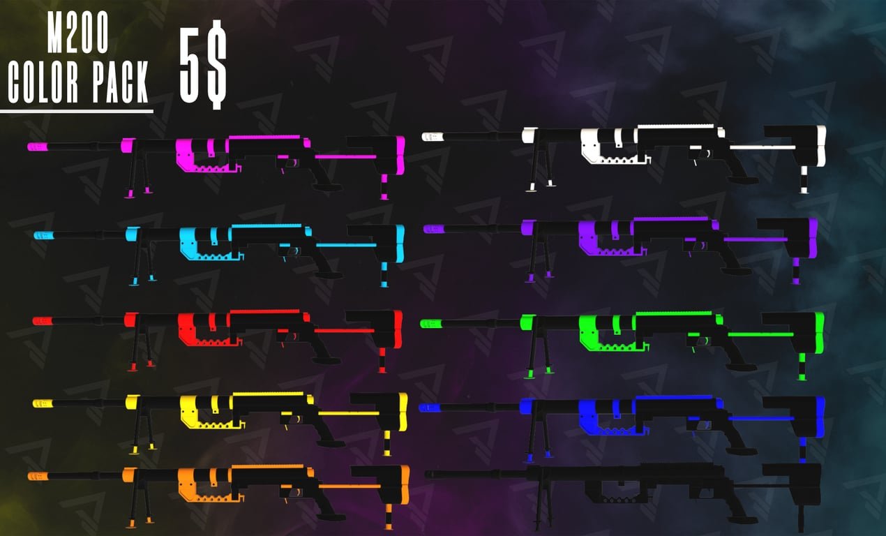 M200 Cheytac Color Pack