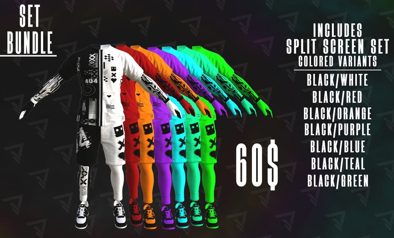 The "Split Screen" Color Set Bundle