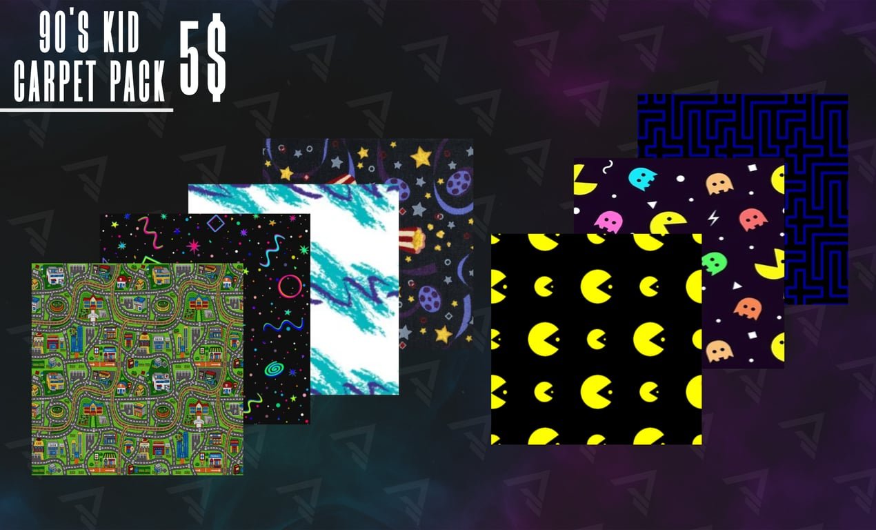 90s Kid Carpet pack